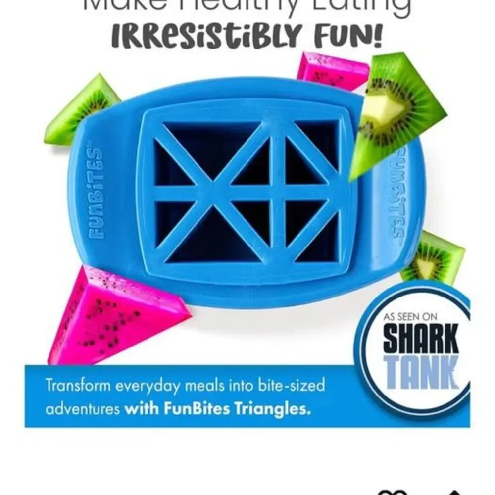 FUNBITES Crustless Sandwich Cutter for Kids Lunch 4 piece set